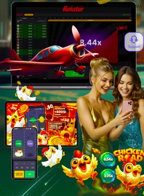 Roleta e blackjack 707bet